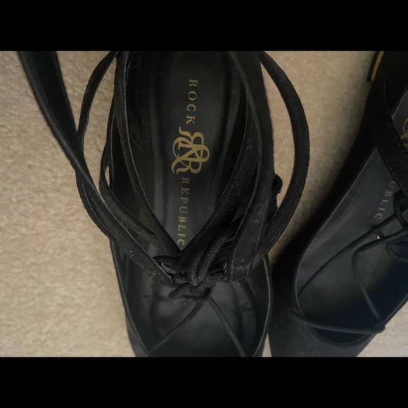 Rock & republic lace up flats - Picture 4 of 7